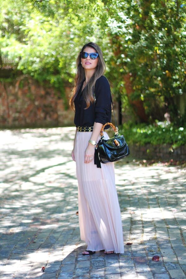 Flowy Maxi Skirt - The Girl from Panama