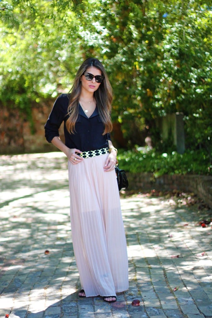 Flowy Maxi Skirt - The Girl from Panama