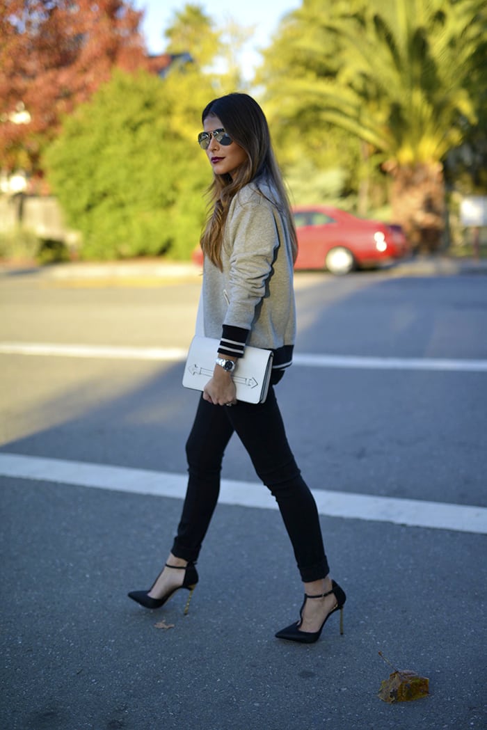 Casual Friday – J. Crew Varsity Jacket - The Girl from Panama