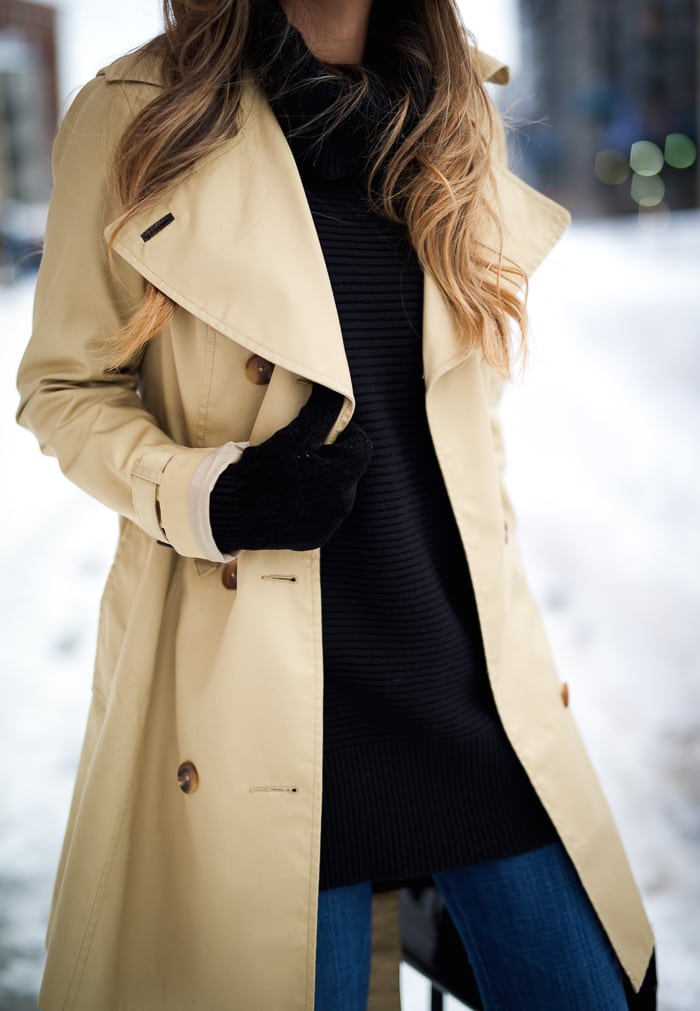 Winter trench store