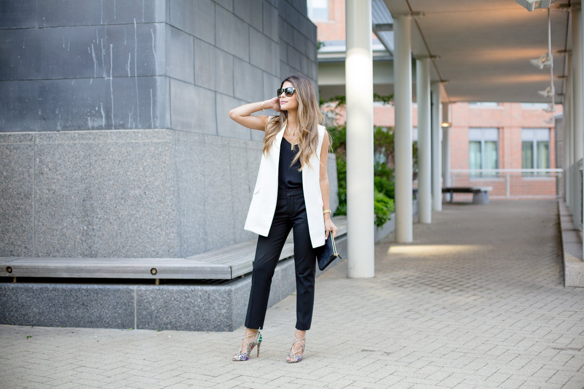 Closet Staple: The White Vest