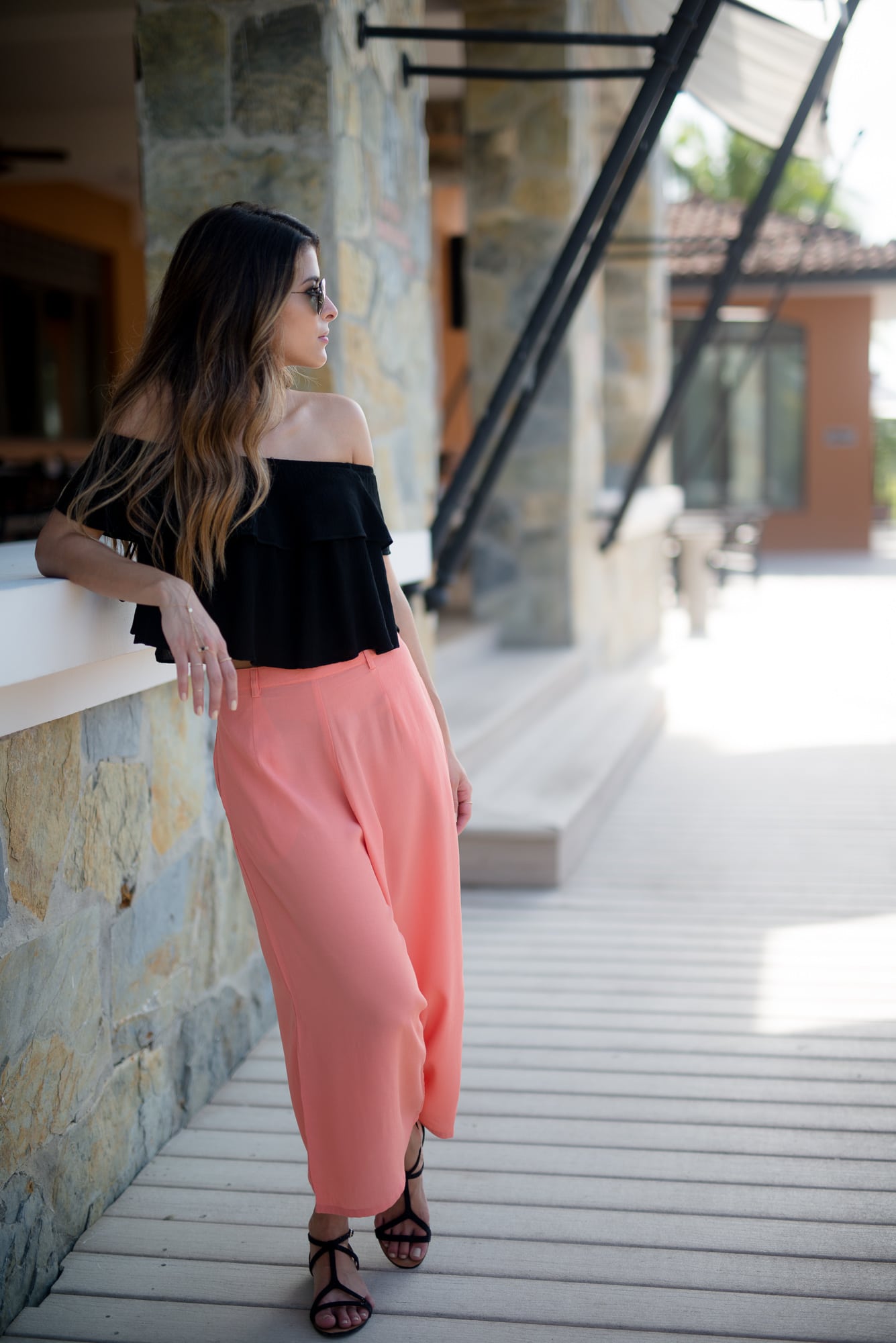 Pam_Hetlinger_Buenaventura_Panama_Off_the_shoulder_top_motel_culotte_pant