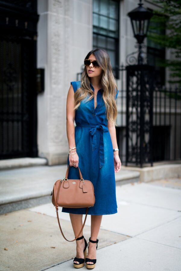 Chambray Dress - The Girl from Panama
