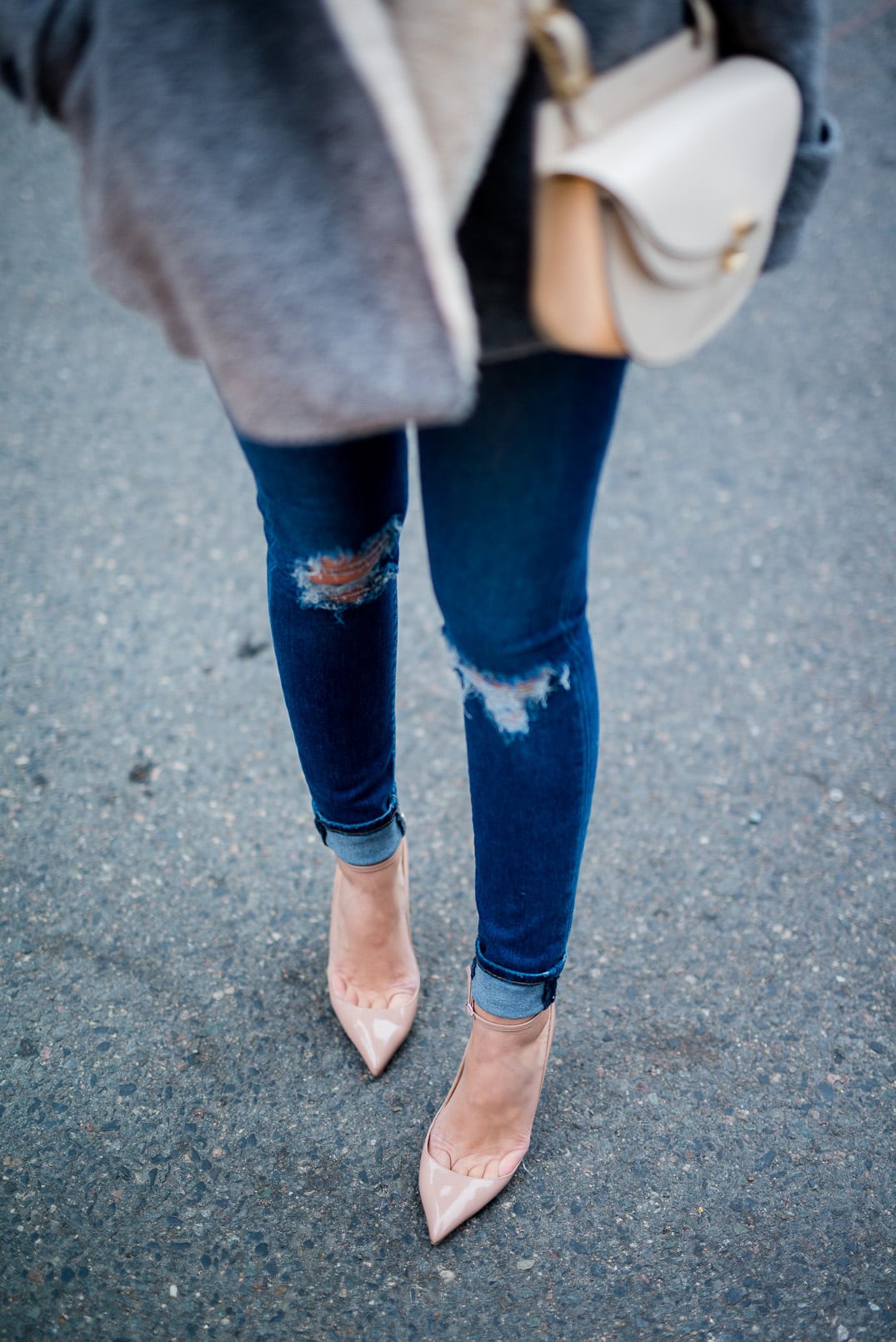 jeans and louboutins