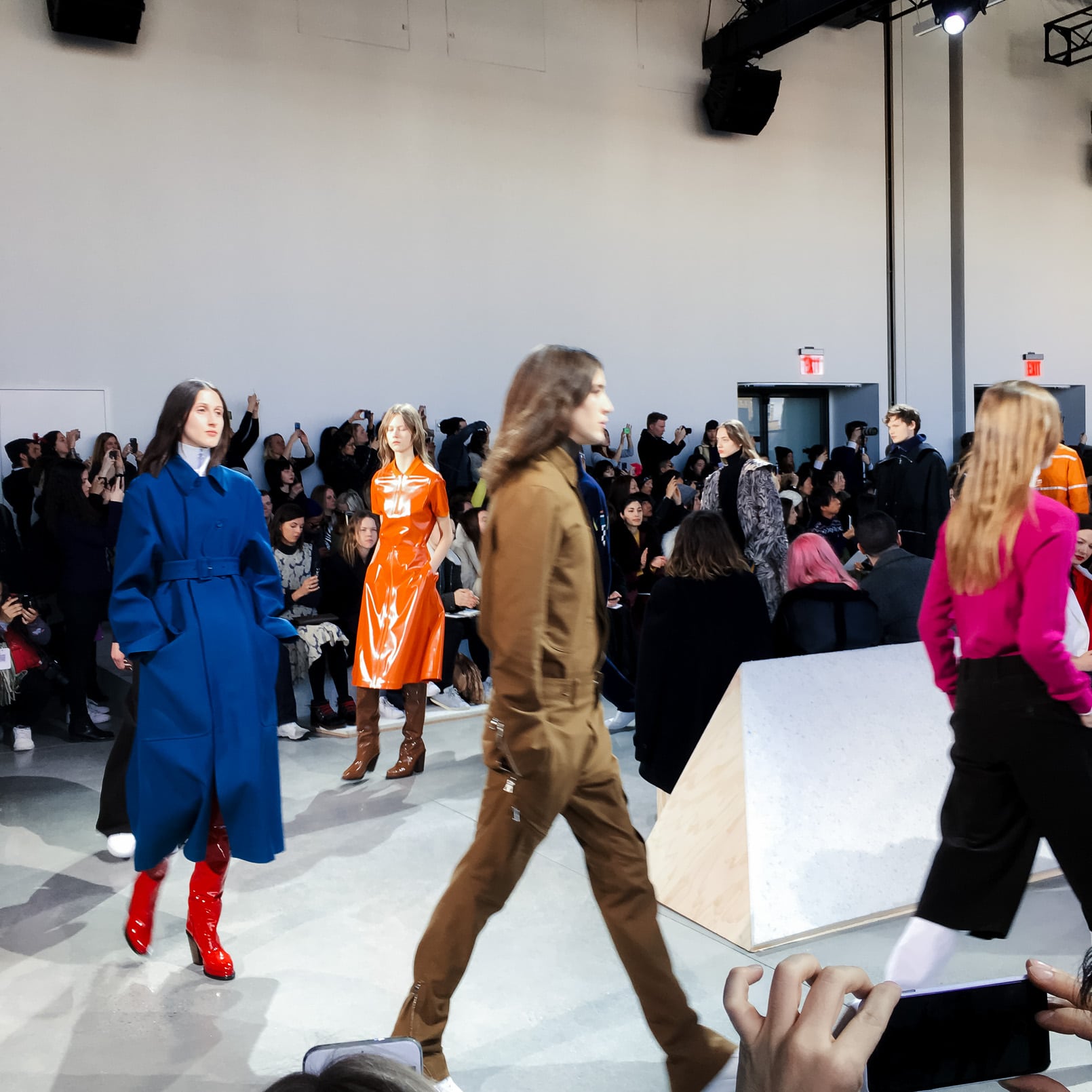 pam hetlinger, new york fashion week, lacoste show