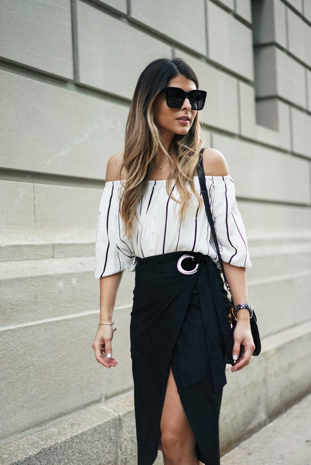 Buckle Wrap Skirt - The Girl from Panama