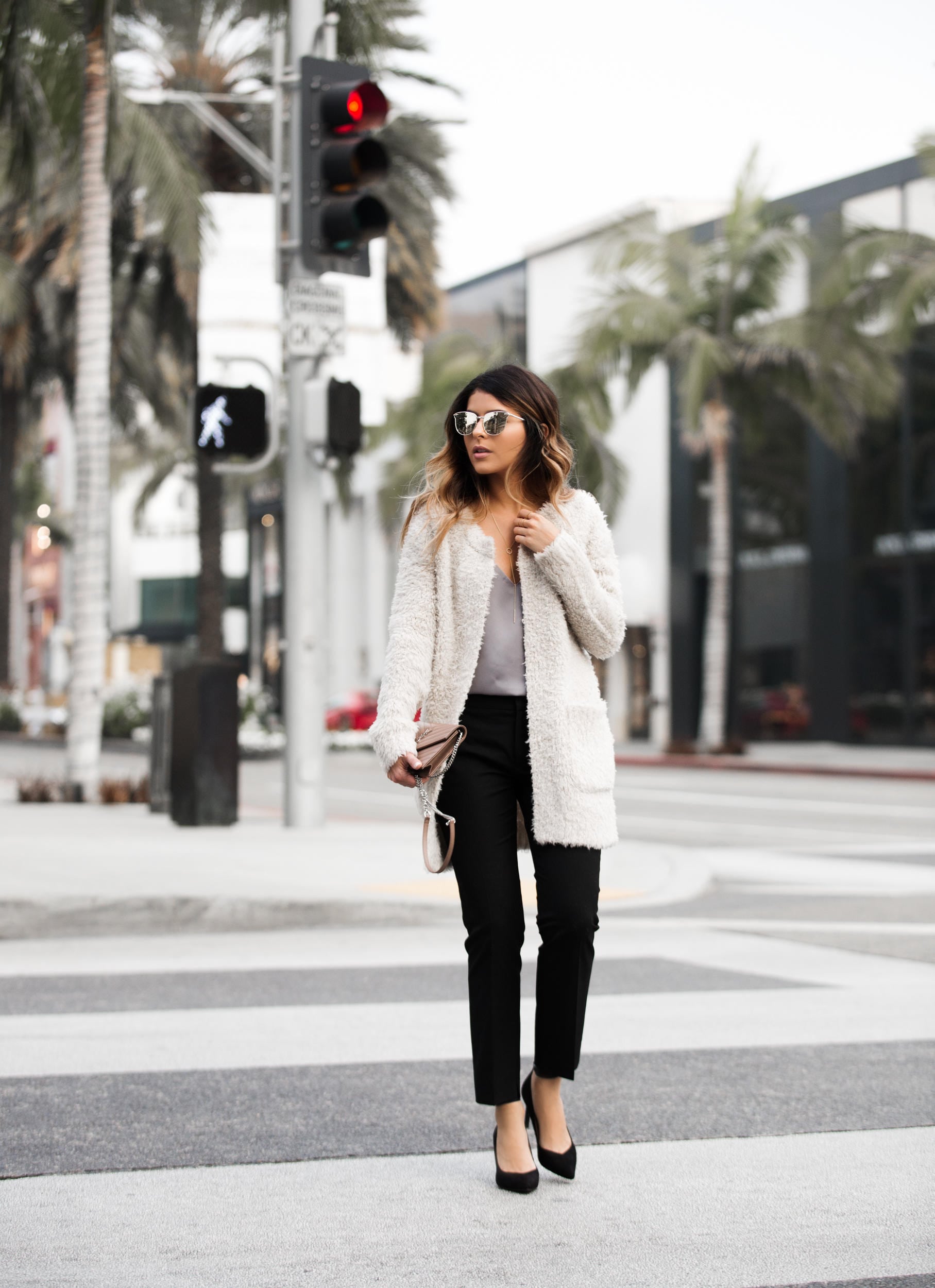 Teddy Coat Outfit - STYLETHEGIRL