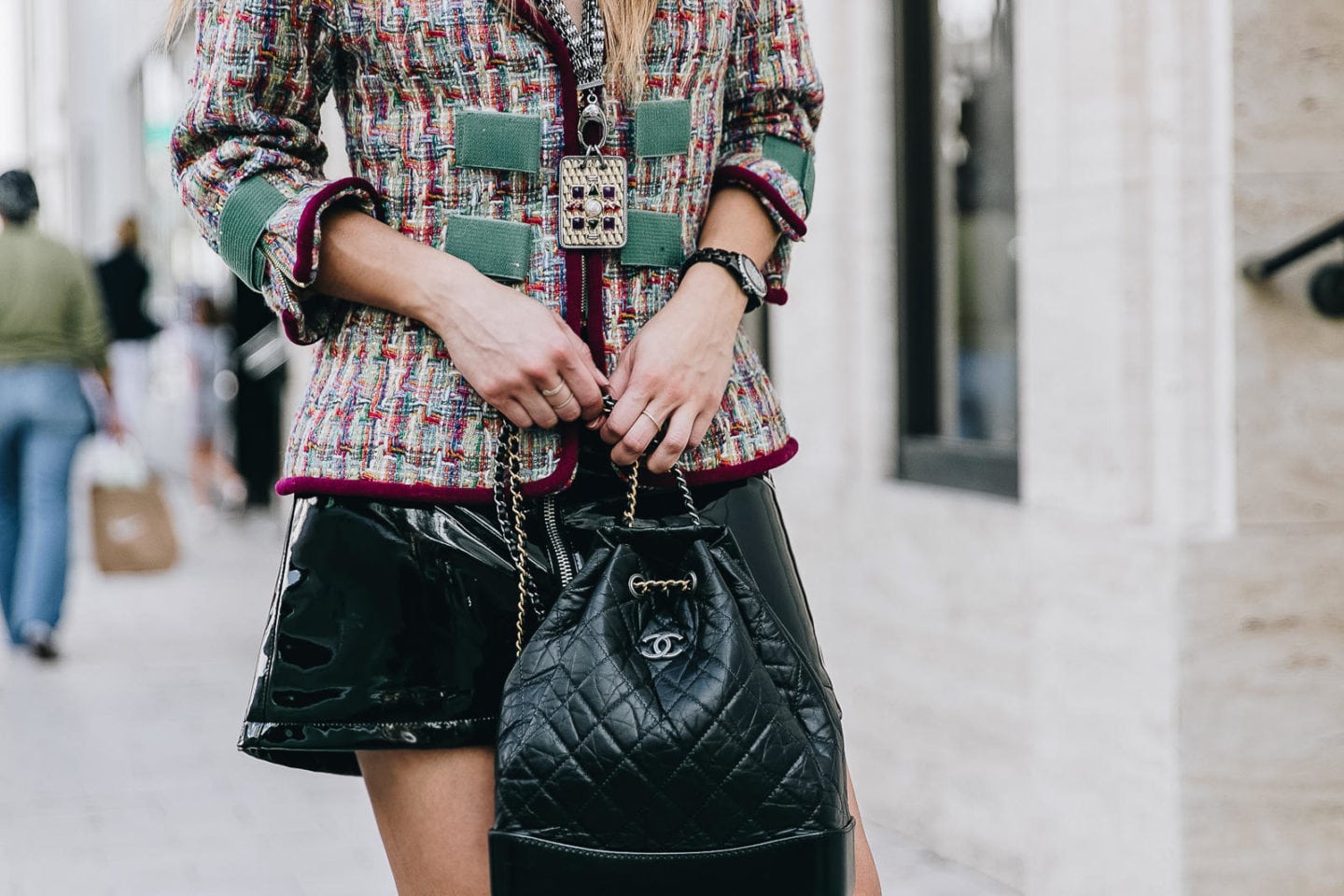 3 ways to wear the Gabrielle Bag from CHANEL - The Girl from Panama