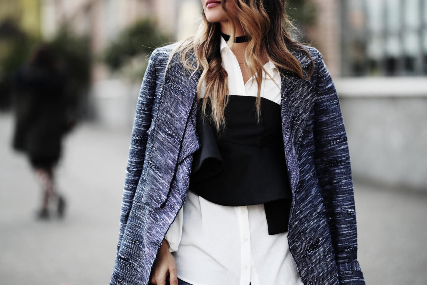 The Cool-Girl Draped Jacket Look - The Girl from Panama