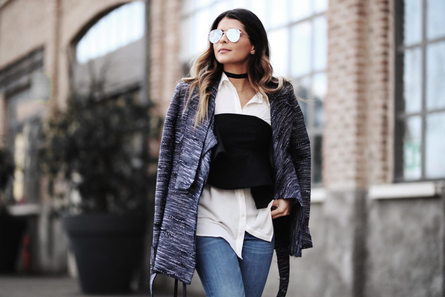 The Cool-Girl Draped Jacket Look - The Girl from Panama
