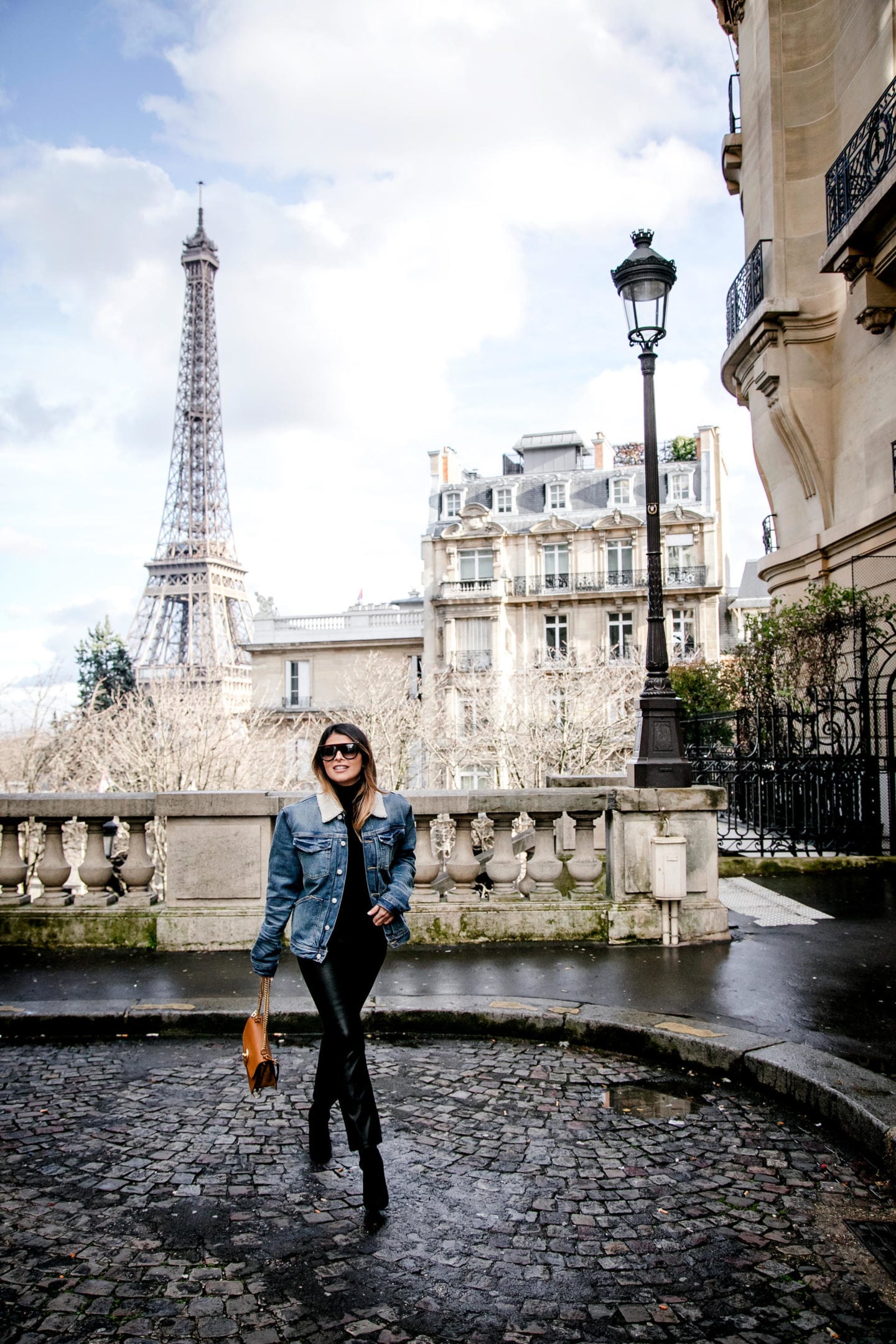 Chloe Mily bag, jean jacket, The Girl From Panama