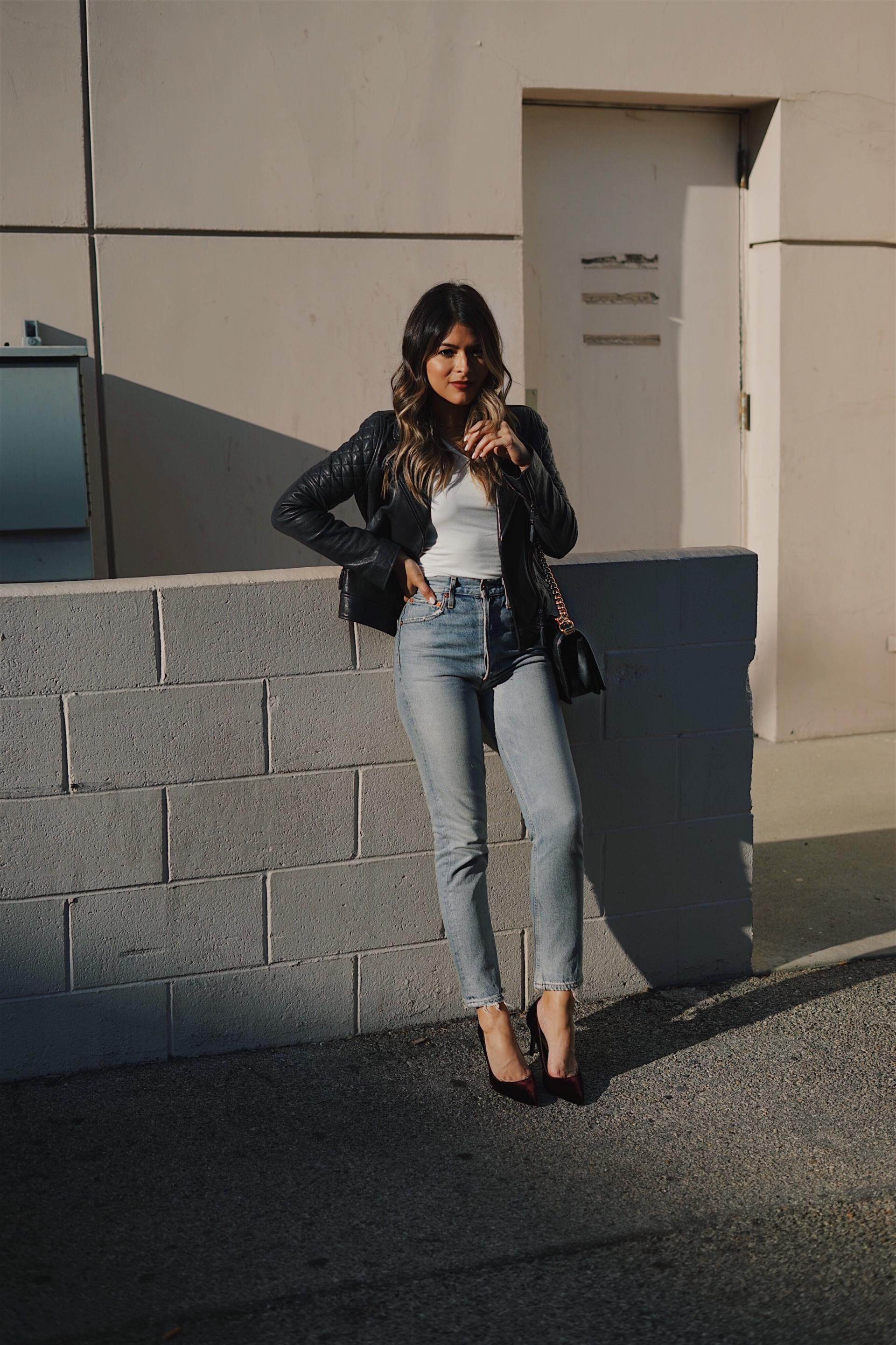 Styling high-waisted jeans - The Girl From Panama