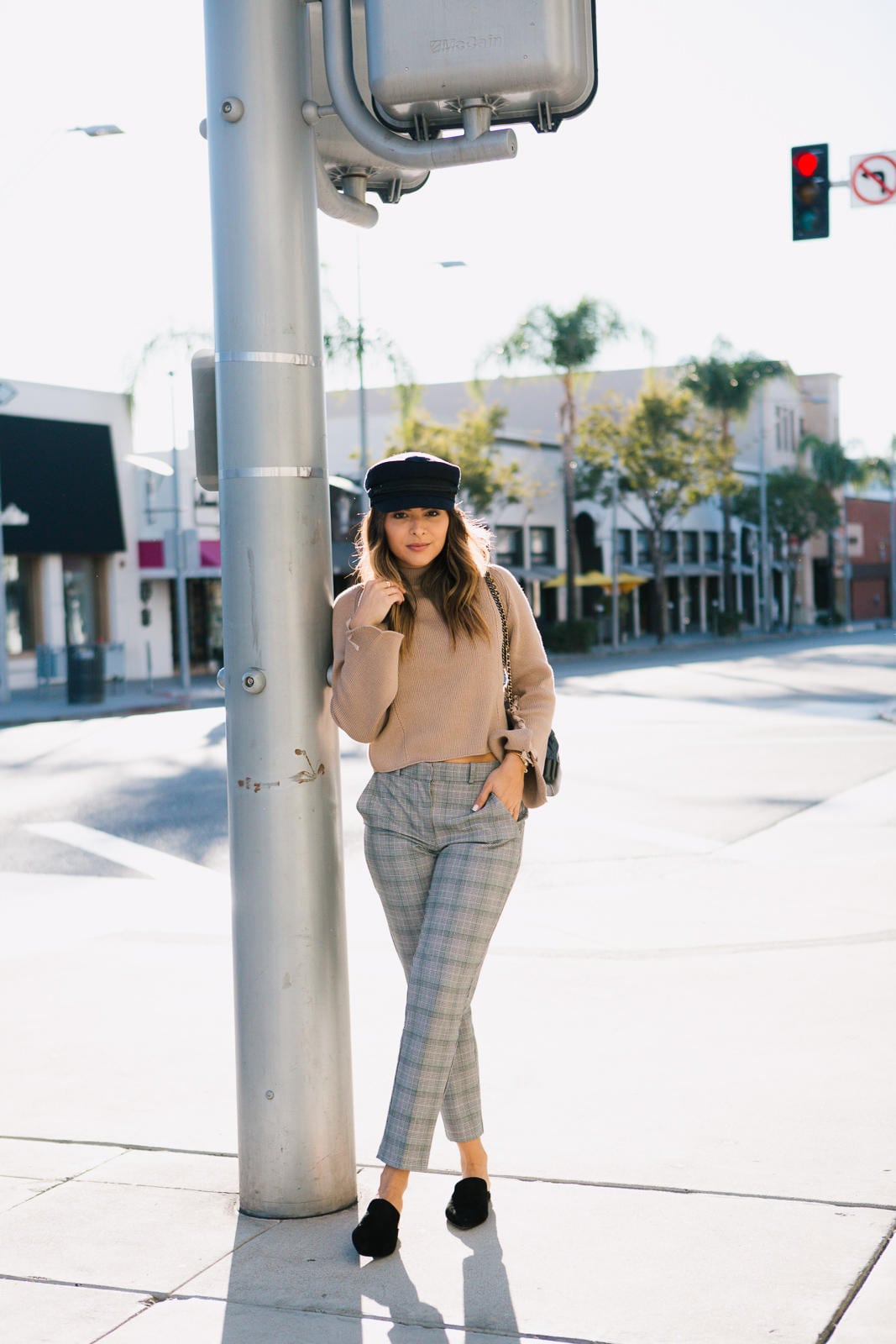 How to Style Plaid Pants 2 Ways - The Girl from Panama