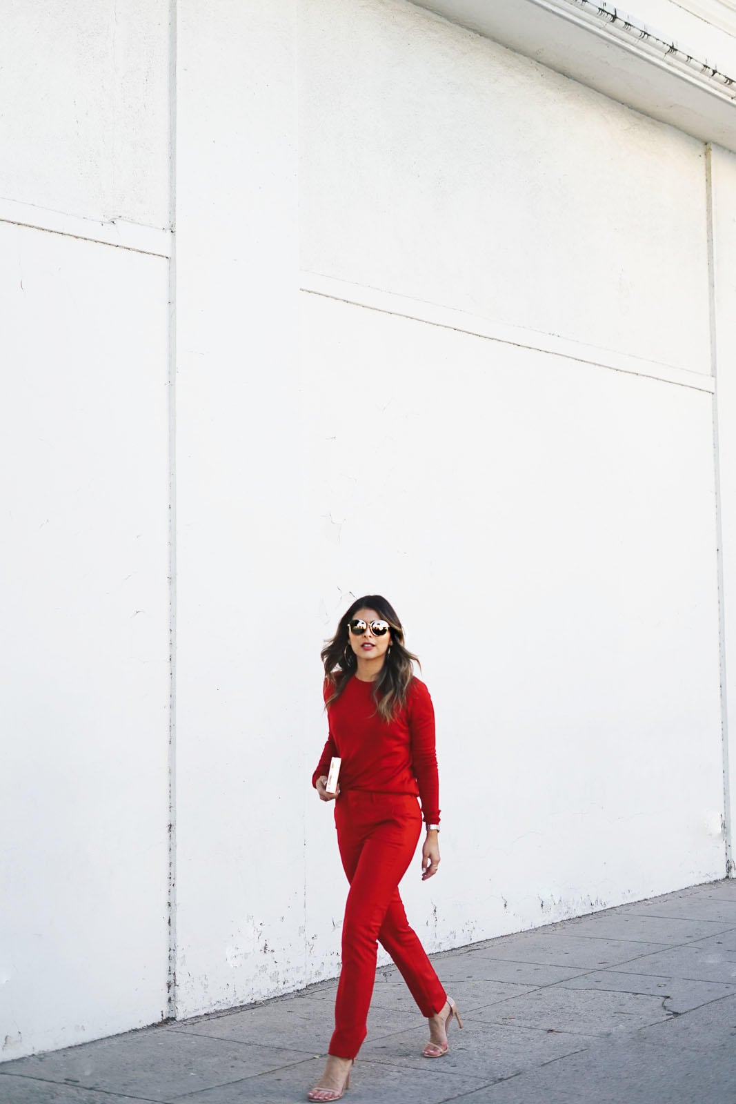 How to Wear Red and Pink Together - The Girl from Panama