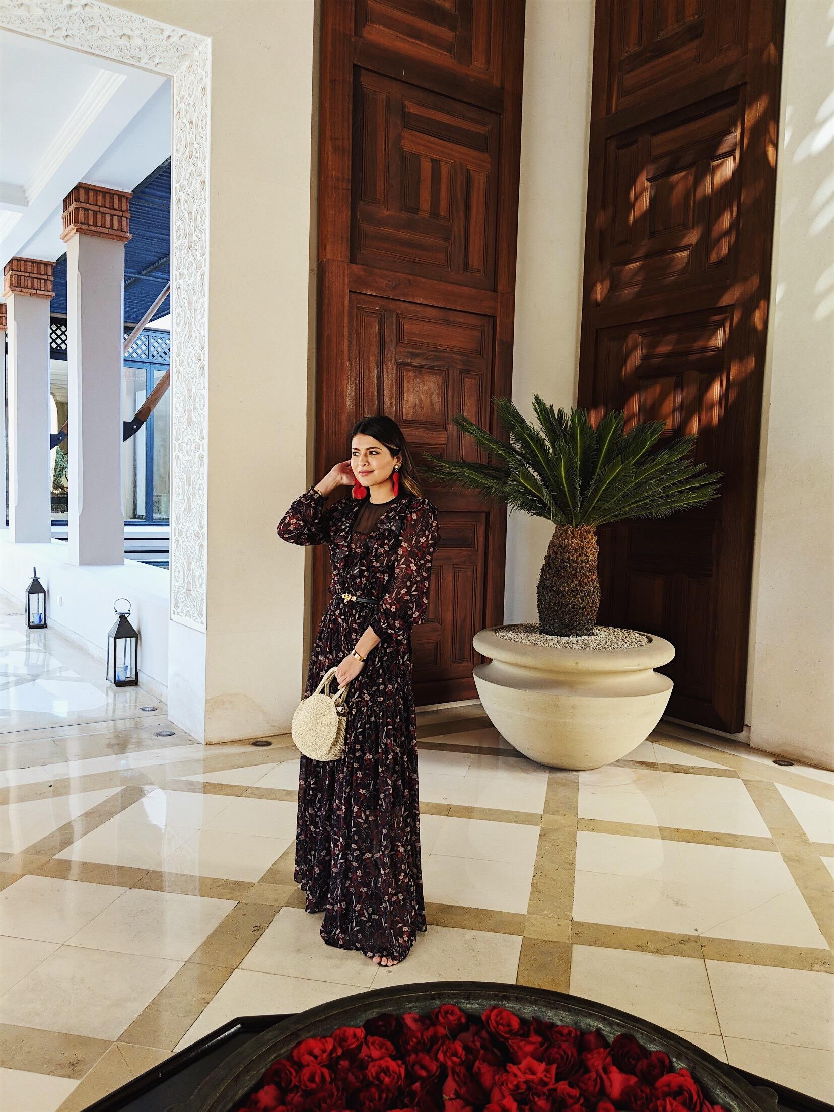 Pam Hetlinger at the Four Seasons Marrakech