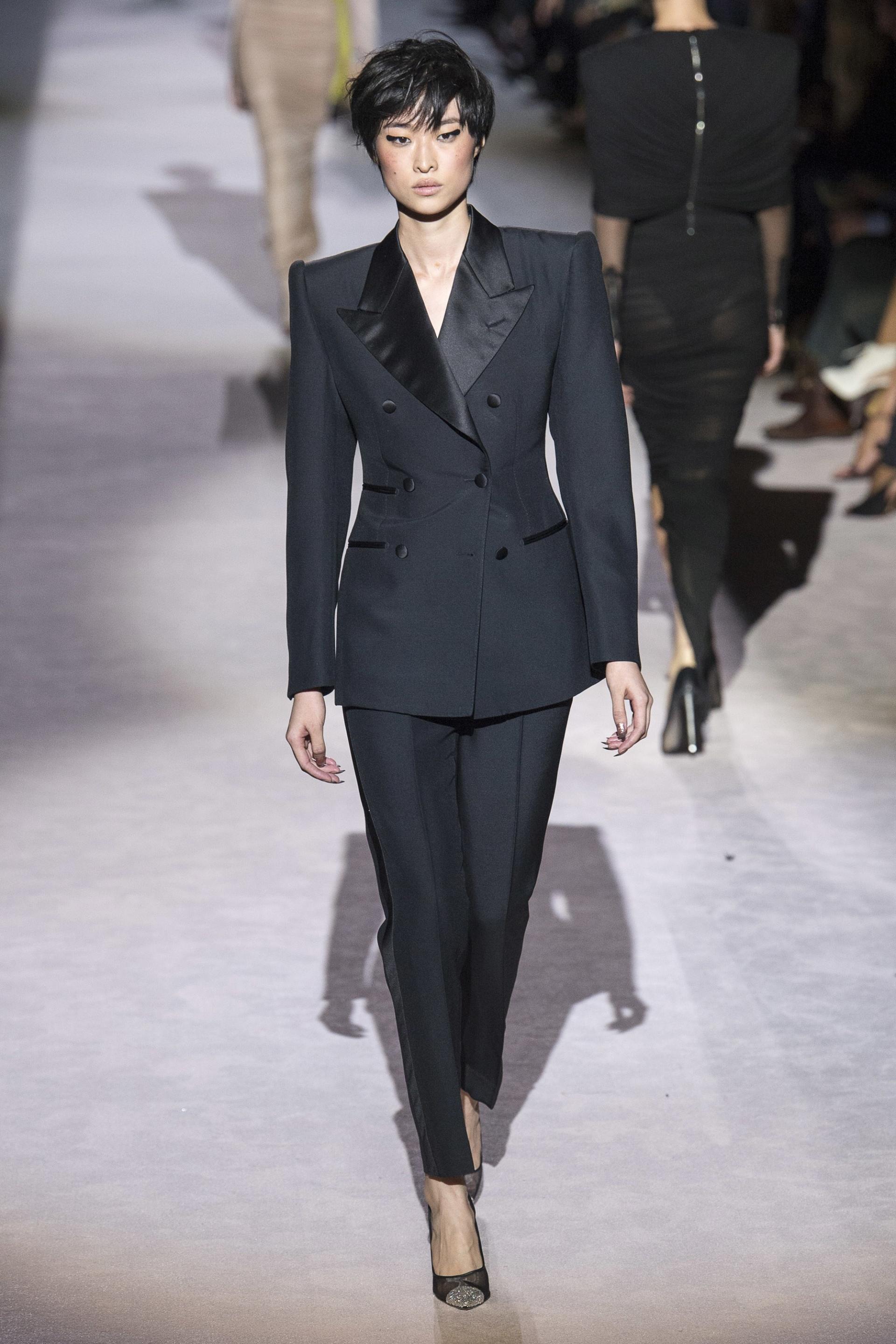 Pant Suit spotted at the Tom Ford Spring 2018 Show