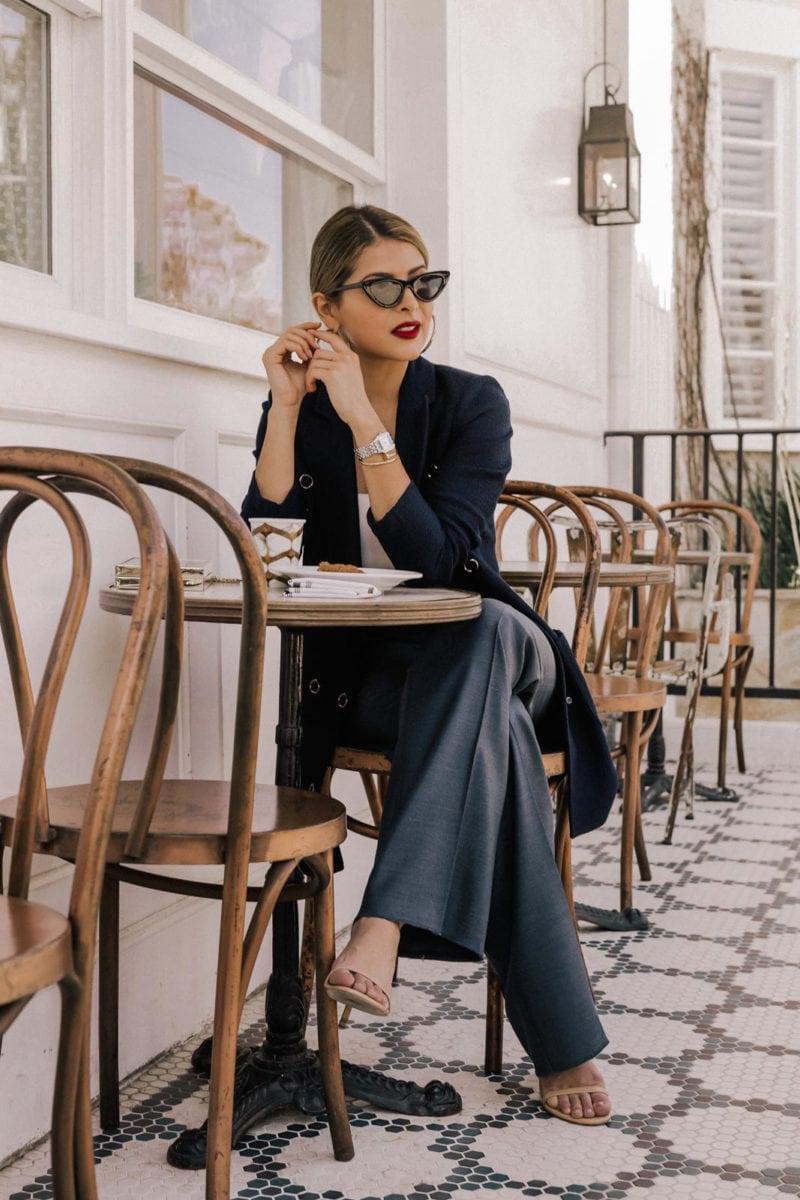 How to Wear the Power Suit , St. Johns Blazer and trousers, Pam Hetlinger outfits | TheGirlFromPanama.com
