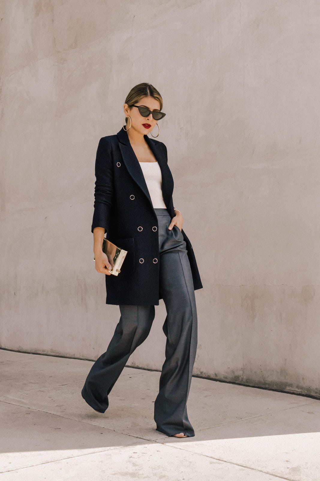 How to Wear the Power Suit , St. Johns Blazer and trousers, Pam Hetlinger outfits | TheGirlFromPanama.com