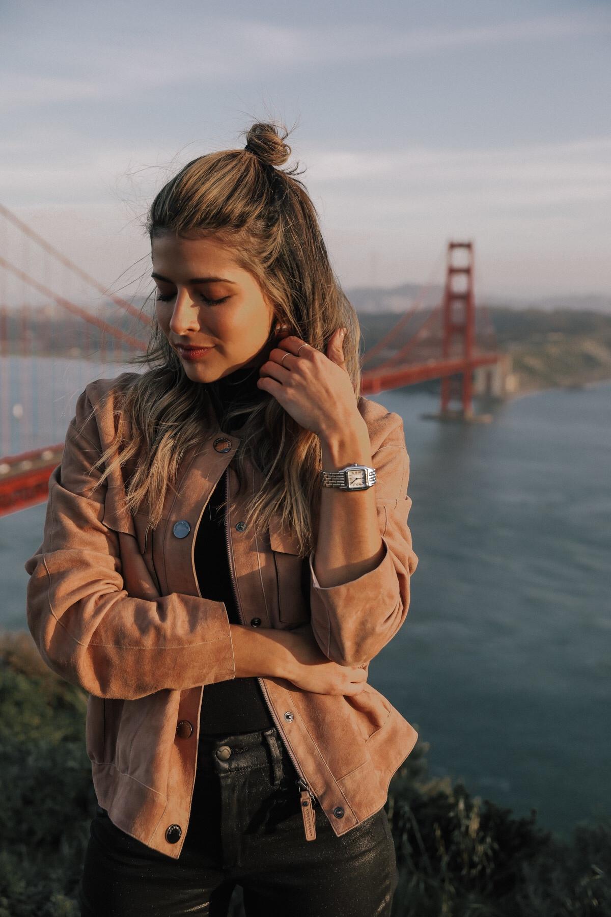 Pam Hetlinger - The Golden Gate Bridge at Hawk Hill in San Francisco | TheGirlFromPanama.com