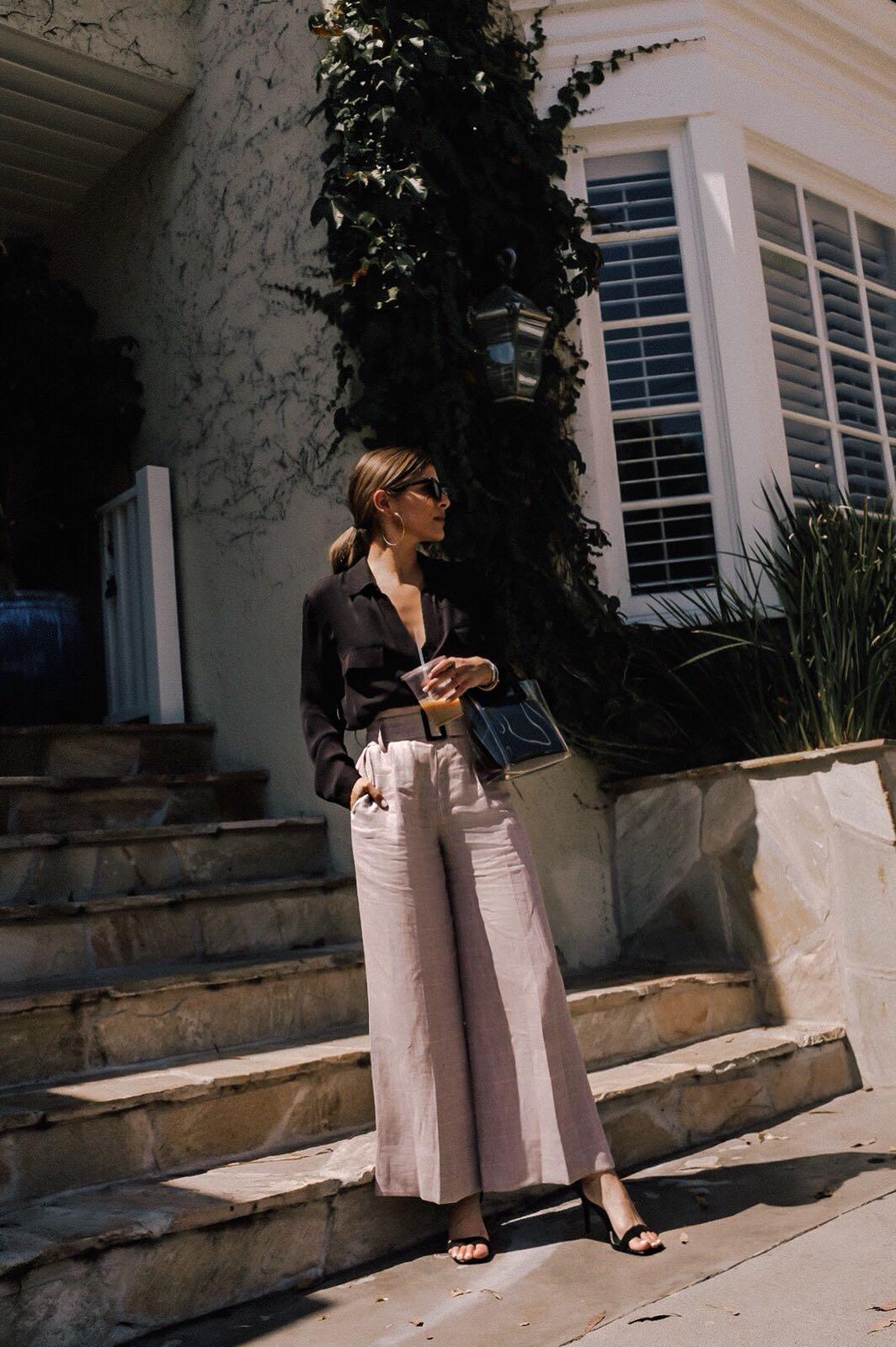 Last Minute Steals from the Nordstrom Anniversary Sale | TheGirlFromPanama.com | Summer outfit by Pam Hetlinger, Wide Leg Trousers