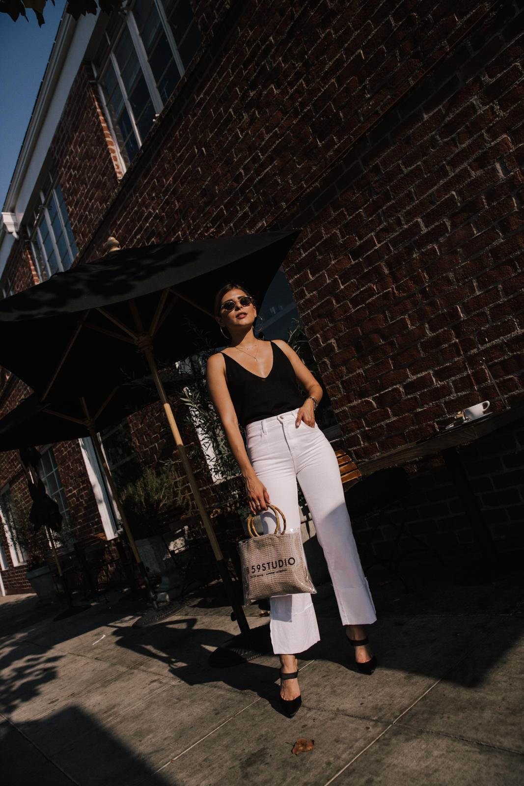 How to Pick the Perfect Jeans for Your Body Type by Pam Hetlinger | TheGirlFromPanama.com | White Jeans, White Cropped Denim, Summer Denim Trends