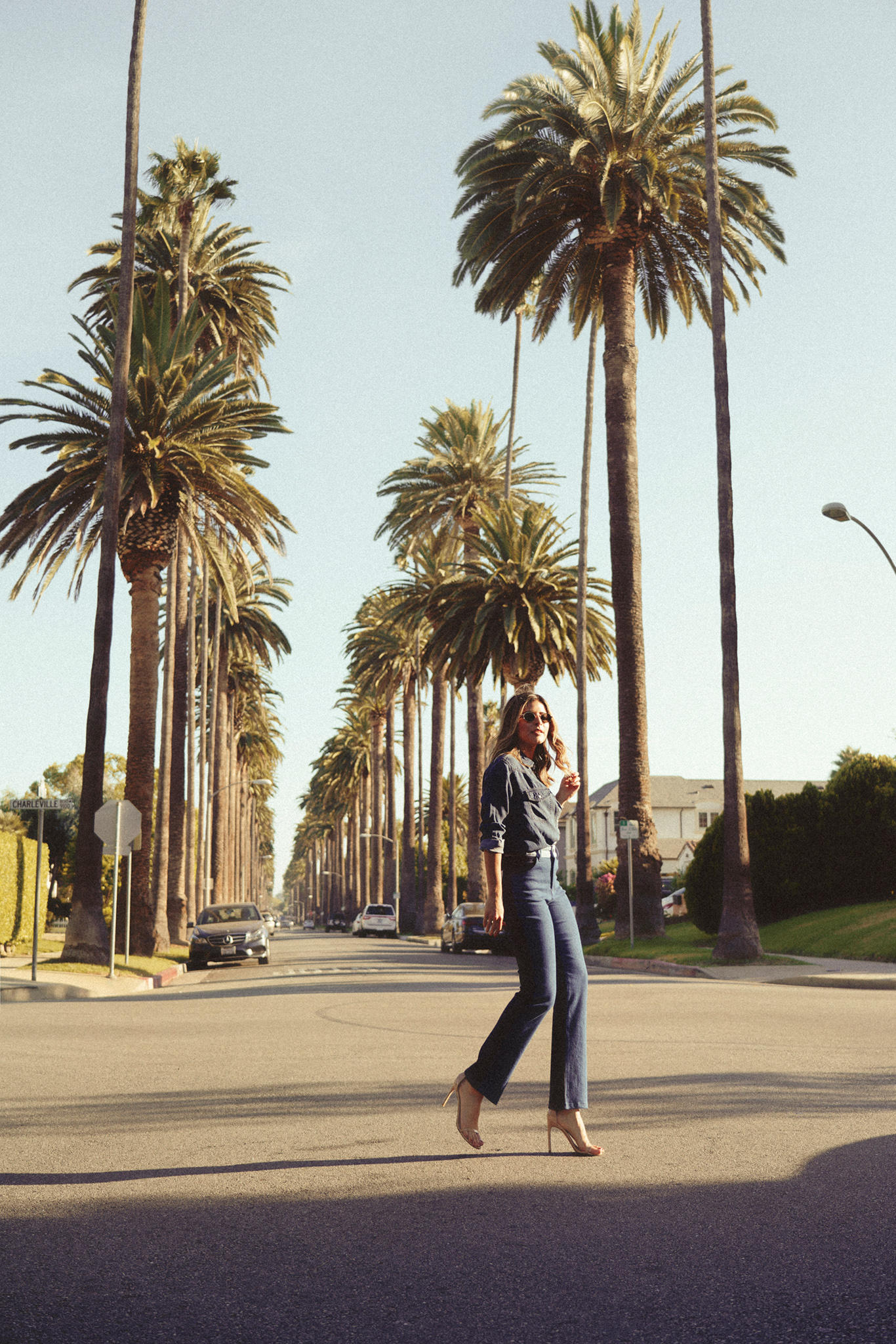 Why I Chopped My Hair Off & Short Hair Styling Tips by Pam Hetlinger | TheGirlFromPanama | denim on denim outfit, rails denim shirt, la fashion blogger