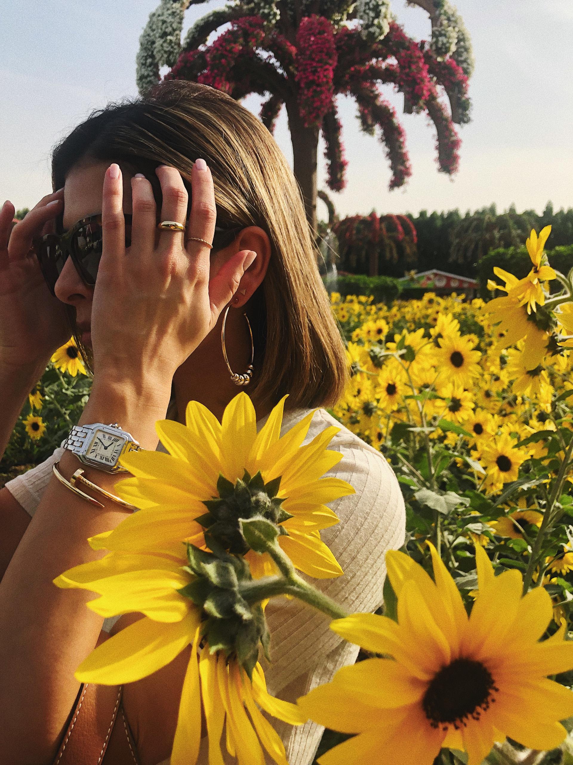 How to Spend 5 days in Dubai by Pam Hetlinger | TheGirlFromPanama.com | Dubai Travel Guide, Instagrammable spots dubai, fashion bloggers in dubai, dubai miracle garden