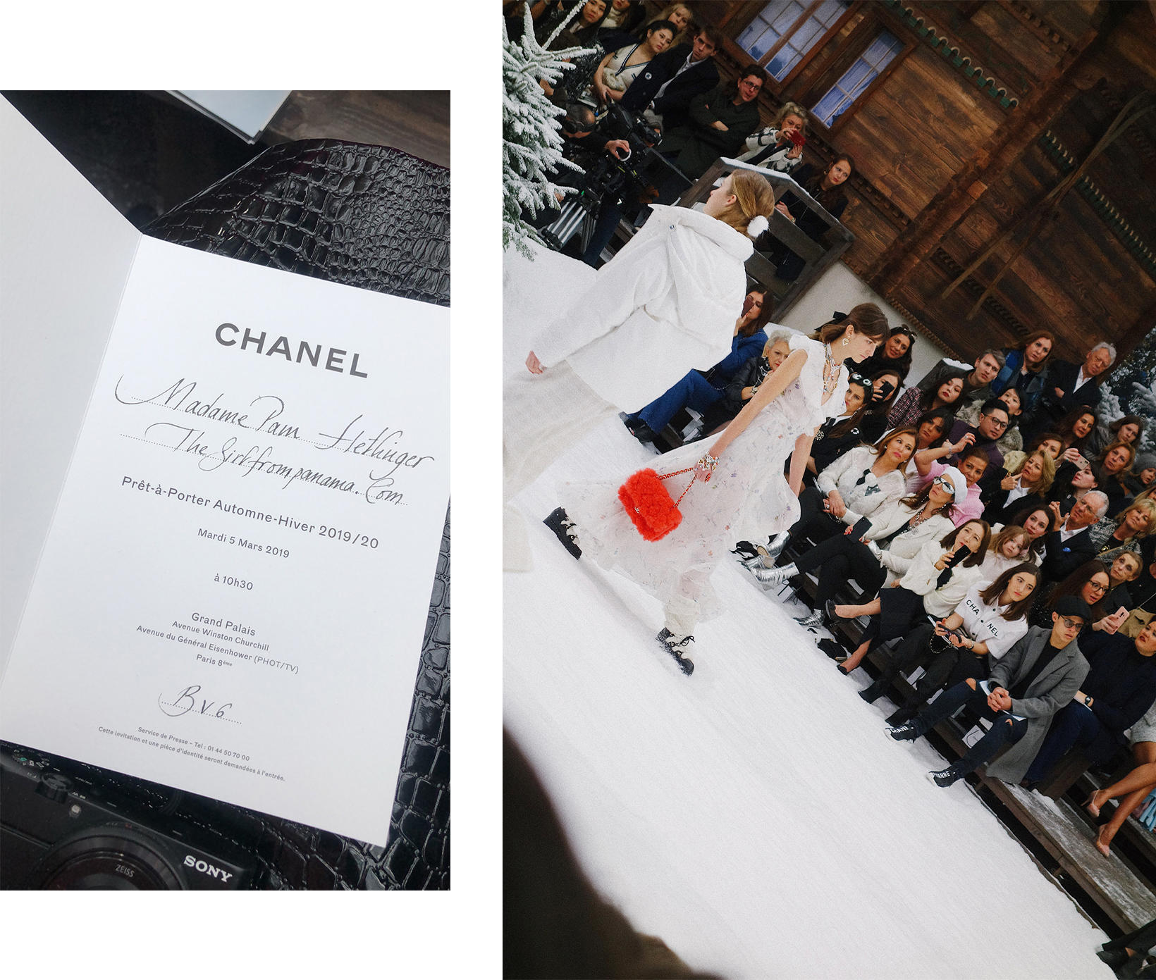 5 Standout Moments from Karl Lagerfeld’s Last Chanel Show by Pam Hetlinger | TheGirlFromPanama.com | street style outside chanel fashion show, chanel fw19 fashion show, karl lagerfeld's final chanel show, chanel runway looks